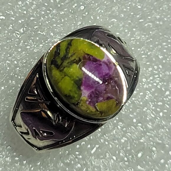 Tasmanian Stitchtite Sterling Silver Ring - Picture 3 of 10